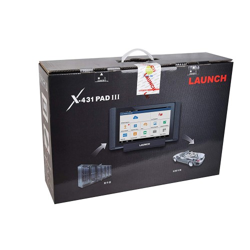 Original LAUNCH X431 PAD III PAD 3 V2.0 Global Version Full System Diagnostic Tool Support Coding and Programming Free Update Online for 3 Years