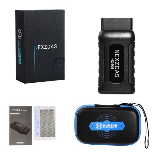 HUMZOR NEXZDAS ND406 Pro IMMO+Reset+DAS Auto Diagnostic and Key Programming Tool with Special Functions