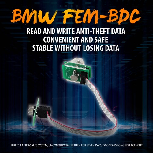 OEM BMW FEM-BDC 95128/95256 Chip Anti-theft Data Reading Adapter 8Pin Adapter Work with VVDI Prog/CG Pro 9S12/Orange5