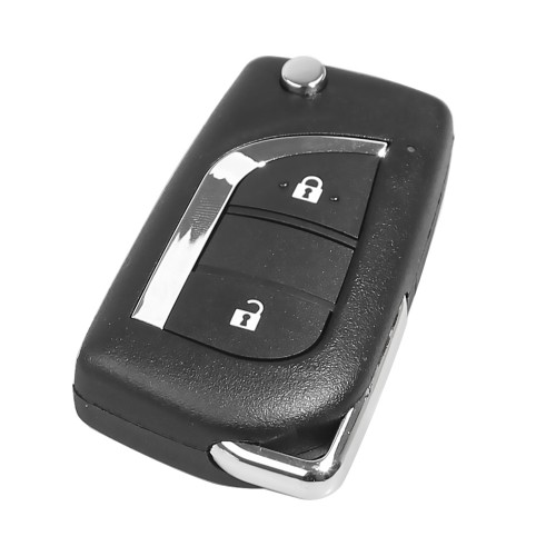 [US Ship] Xhorse XKTO01EN Universal Remote Key for Toyota 2 Buttons for VVDI Key Tool and VVDI2 (English Version) 5pcs/lot