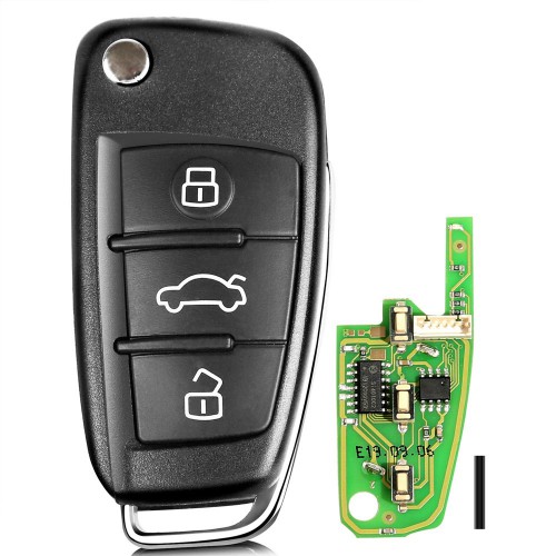 [EU Ship] Xhorse Audi A6L Q7 Style Universal Remote Key 3 Buttons X003 for VVDI Key Tool 5pcs/lot
