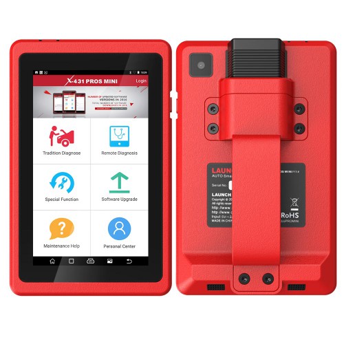 [EU Ship] Launch X431 ProS Mini Android Pad Multi-System Diagnostic & Service Tool 1 Year Free Update Online