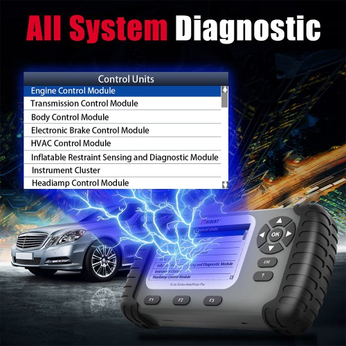 [UK Ship] VIDENT iAuto708 Full System Scan Tool OBDII Scanner OBDII Diagnostic Tool for All Makes
