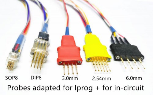 [7% Off $175] V87 Iprog+ Pro Programmer Full Version with Probes Adapters + IPROG Plus PCF79xx SD Card Adapter + Universal RDIF Adapter