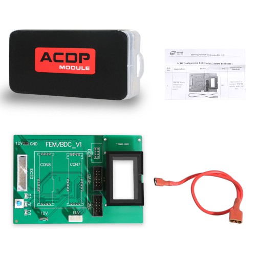 Yanhua Mini ACDP ACDP-2 Module2 with License A50C A50A for BMW FEM/BDC Support IMMO Key Programming, Odometer Reset, Module Recovery, Data Backup