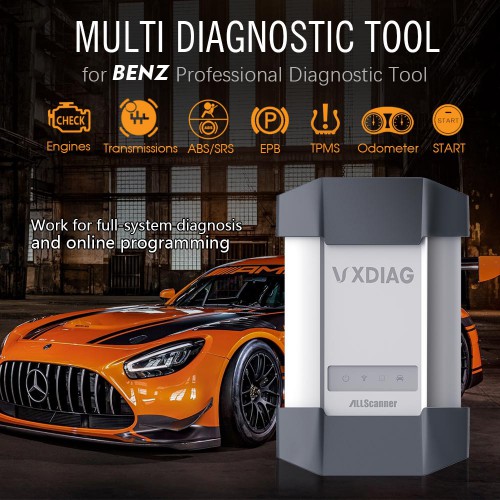 V2023.9 VXDIAG Benz C6 Star VXDIAG Multi Diagnostic Tool for Mercedes Support Online Coding