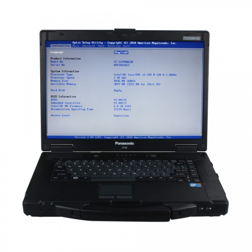 V2022.3 MB SD C5 Star Diagnosis with SSD Plus Panasonic CF52 Laptop 4GB Software Installed Ready to Use