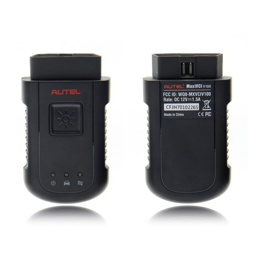 [US/EU Ship]  Autel MaxiSYS-VCI 100 Compact Bluetooth Vehicle Communication Interface MaxiVCI V100 for Autel MS906BT/ MK906BT/ MK908P/ Elite/ MS908