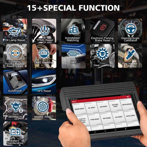 [US/UK/EU Ship] 2021 Launch X431 V V5.0 8inch Tablet Wifi/Bluetooth Full System Diagnostic Tool 1 Year Free Update Online