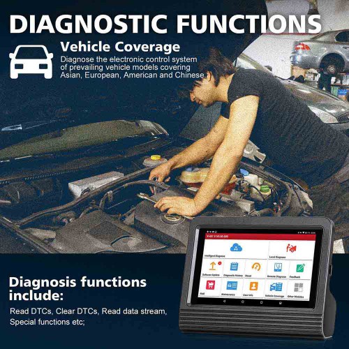 [US/EU/UK Ship] 2022 Launch X431 V V5.0 8inch Tablet Wifi/Bluetooth Full System Diagnostic Tool 2 Years Free Update Online