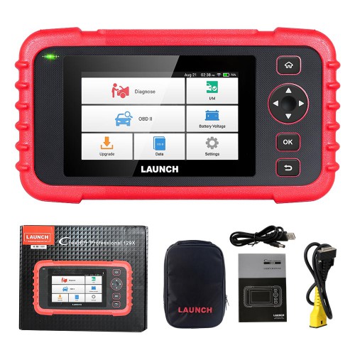 [US/UK Ship] LAUNCH CRP123X OBD2 Code Reader for Engine Transmission ABS SRS Diagnostics with AutoVIN Service Lifetime Free Update Online