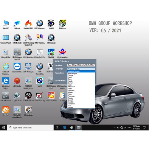 V2022.9 BMW ICOM Software SSD Win10 System ISTA-D 4.36.30 ISTA-P 70.0.200 with Engineers Programming