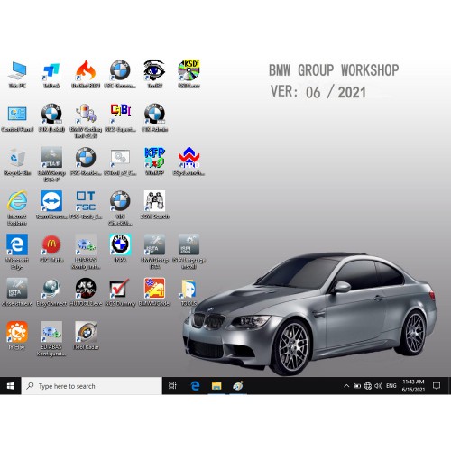V2022.9 BMW ICOM Software HDD Win10 System ISTA-D 4.36.30 ISTA-P 70.0.200 with Engineers Programming 500GB Hard Disk