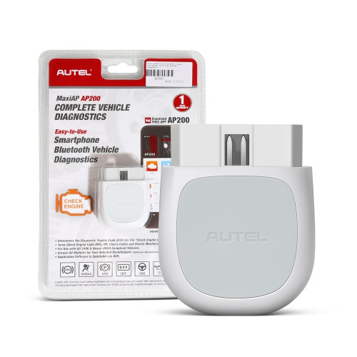[US/UK Ship] Autel MaxiAP AP200 Bluetooth OBD2 Code Reader with Full System Diagnoses AutoVIN TPMS IMMO Service for DIYers Simplified Edition of MK808