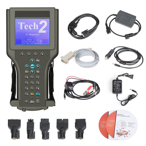 Tech2 Diagnostic Scanner For GM/Saab/Opel/Isuzu/Suzuki/Holden with TIS2000 Software Full Package in Carton Box