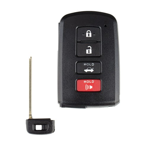 Xhorse VVDI Toyota XM Smart Key Shell 1742 with 3+1 Button 5pcs/lot