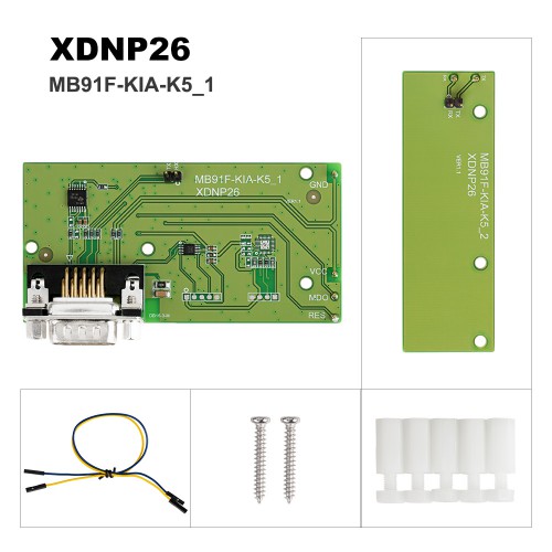 [UK Ship] Xhorse Solder-Free Adapters and Cables Full Set XDNPP0CH 16pcs Work with VVDI Prog/ MINI PROG and KEY TOOL PLUS