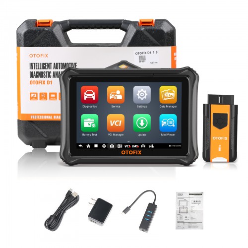 2024 OTOFIX D1 Bi-directional All System Diagnostic Tool OBD2 Tablet Automotive Scanner with 30+ Service Function DPF EPB BMS Oil Reset TPMS