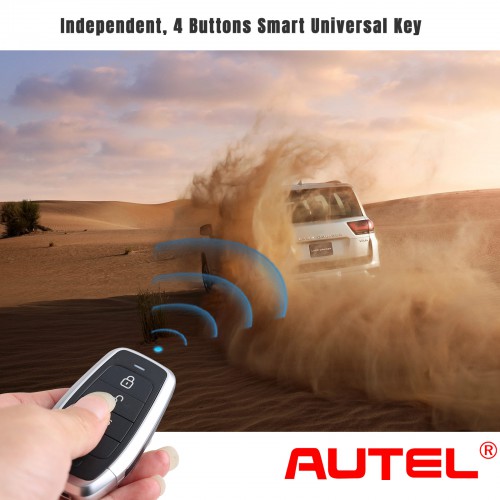 AUTEL IKEYAT004EL 4 Buttons Independent Universal Smart Key 5pcs/lot