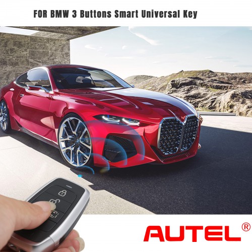 [In Stock] AUTEL IKEYAT005CL 5 Buttons Independent Universal Smart Key 5pcs/lot