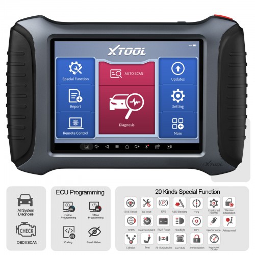 [Clearance Sale US Ship Only] XTOOL A80 Pro Full System Diagnosis Tool Support Benz and BMW Online Programming