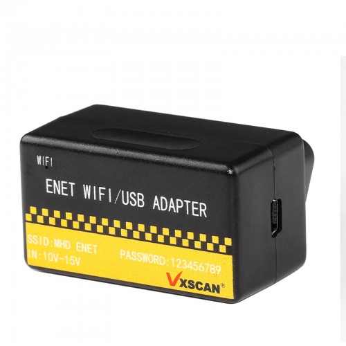 OBD ENET WIFI/USB Adapter DOIP For VW/VOLVO BMW F/G-series Compatible with BimmerCode E-SYS Bootmod3 Ethernet Work with iOS Android & Windows