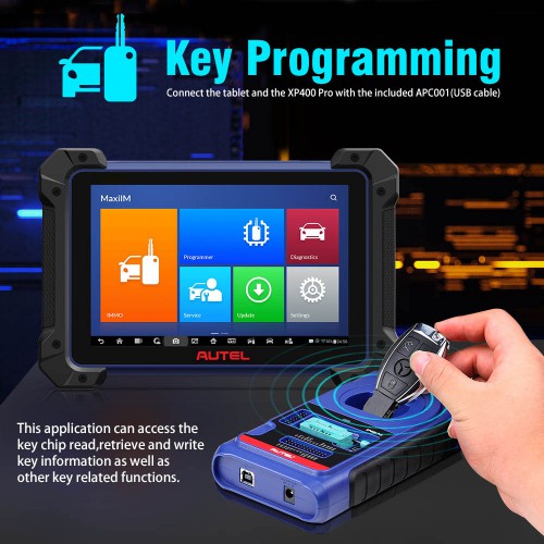 2022 Original Autel MaxiIM IM608 PRO Auto Key Programmer & Diagnostic Tool with XP400 Pro Upgraded Version of IM608