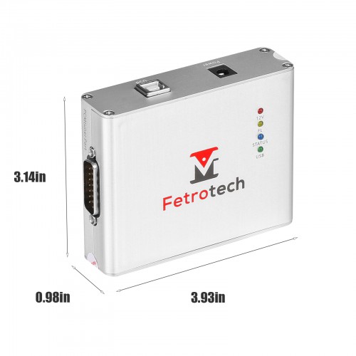[EU Ship] Fetrotech Tool ECU Programmer for MG1 MD1 EDC16 Silver Color Work with PCMTuner Free Update Online