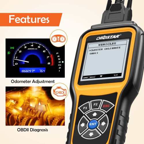 OBDSTAR X300M Special for Odometer Adjustment and OBDII Support Mercedes Benz & MQB VAG KM Function