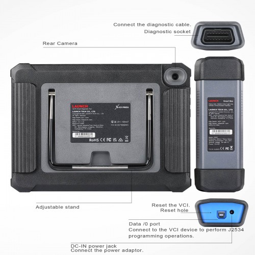 2023 Newest Launch X431 PRO5 PRO 5 Car Diagnostic Tool Full System Intelligent Scanner Support Online Programming for Mercedes and BMW