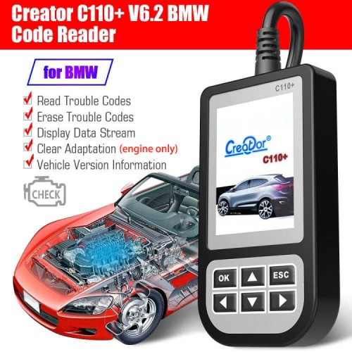 [US/UK/EU Ship] Creator C110 V6.0 BMW Code Reader