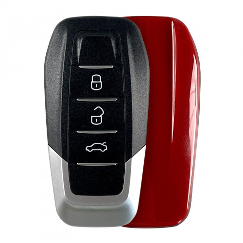 Newest XHORSE XKFEF1EN FA.LL Ferrari 3 Buttons Bright Red Folding Universal Remote Key 5pcs/lot