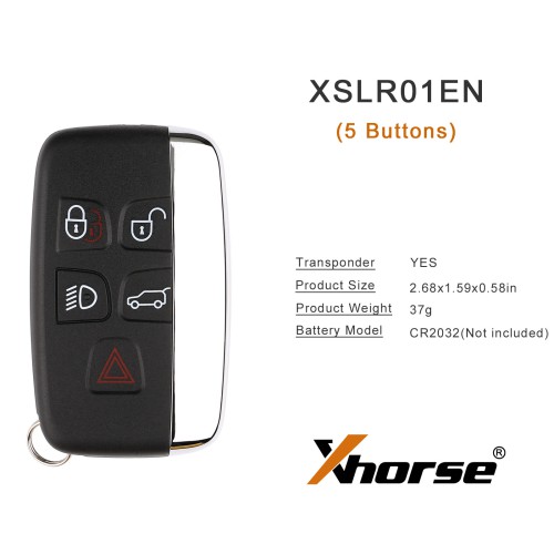Newest Xhorse XSLR01EN LU.H Style XM38 Universal Smart Key 5pcs/lot