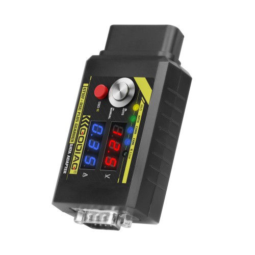 Newest GODIAG GT107+ DSG Plus Gearbox Data Adapter with Voltage Current Display For DQ250 DQ200 VL381 VL300 DQ500 DL501 Benz BMW