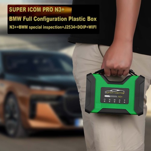 2023 Super ICOM PRO N3+ BMW Full Configuration Plastic Box Supports DoIP J2534 Compatible with Original BMW ICOM Software