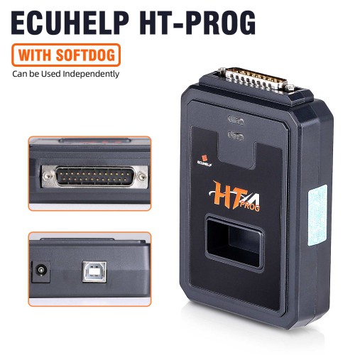 ECUHELP HT-PROG Full Version With Dongle Stand-alone Device Support on Bench / Boot / BDM ECU Programmer / ECU Clone Tool etc