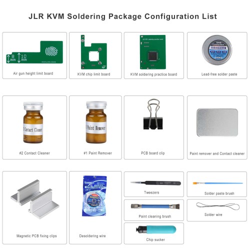 Yanhua JLR KVM Soldering Assisted Package Help Replace JLR 2018+ KVM RFA MCU