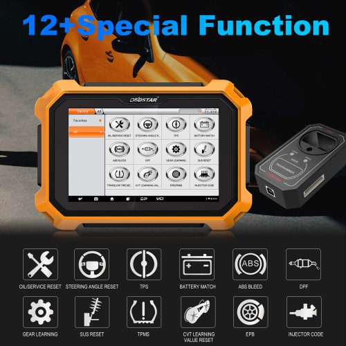OBDSTAR X300 DP Plus Full Version with Key Sim 5 In 1 Simulator for Support Toyota IMMO Get Free FCA 12+8 and Nissan 40 BCM Cable
