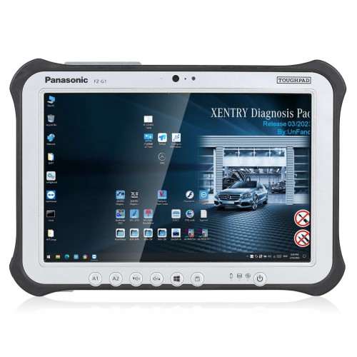 Super MB Pro M6+ Full Version DoIP Benz With V2024.3 SSD Plus Panasonic FZ-G1 I5 3rd Generation Tablet 8G Ready to Use