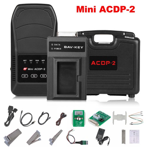 Yanhua Mini ACDP-2 BMW IMMO Package with Module1/2/3 for BMW CAS1-CAS4+/FEM/BMW DME ISN Read & Write Added B48/N20/N55/B38 Bench Board