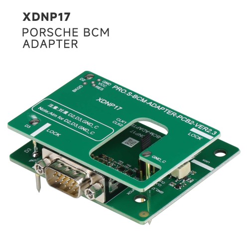 Xhorse XDNP17 Solder-Free Adapters for Porsche Work with VVDI Prog/ MINI PROG and KEY TOOL PLUS