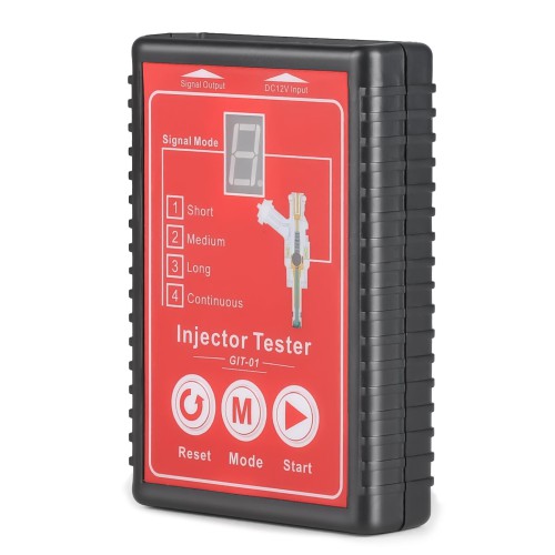 GIT-01 Fuel Injection Drivebox Injector Tester With Universal Plugs to Test All kinds of Injectors Frequency Lock Function