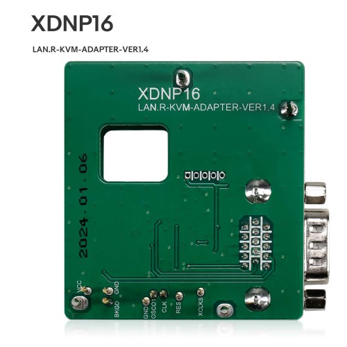 Xhorse XDNPP16 Adapters Solder-Free for Landrover KVM Set Work with VVDI Prog/ MINI PROG and KEY TOOL PLUS