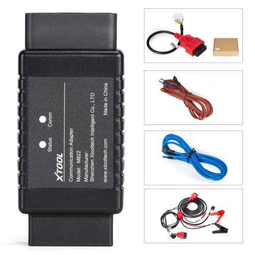 XTOOL M822 TOYOTA  Adapter works with KC501/ KS-1 Emulator for X100PAD3/X100PAD Elite/X100MAX For Toyota 8A All Key Lost Programming
