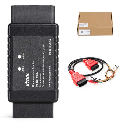 XTOOL M821 M822 Mercedes-Benz Adapter Work with KC501/X100 Pad3/X100 Max Key Programmer For Mercedes-Benz All Keys Lost