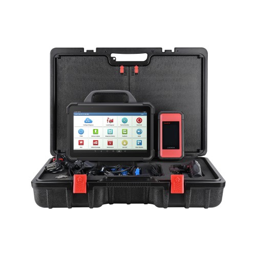 Launch X-431 PAD VII PAD 7 Elite Automotive Diagnostic Tool Plus Heavy Duty Truck Software License And Adapters Supports 12V & 24V Cars and Trucks