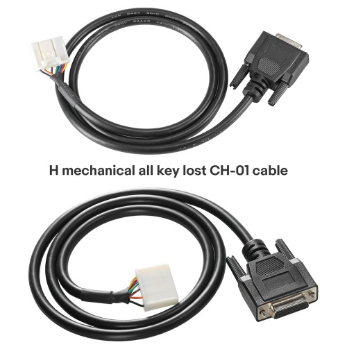 Launch X431 Toyota CH-01 H Non-Smart Key CH-02 24-PIN and CH-03 27-PIN Adapters for IMMO ELITE / IMMO PLUS