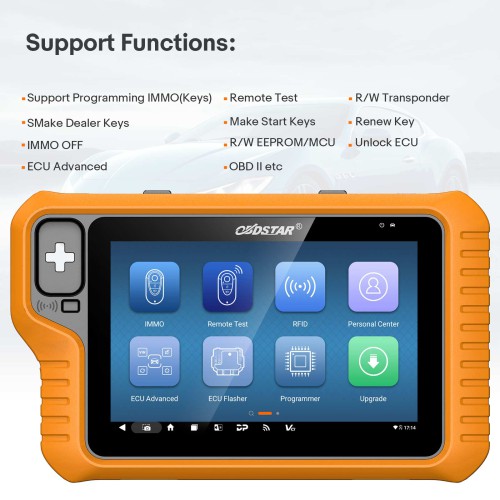 2024 OBDSTAR X300 Classic G3 Key Programmer with Built-in CAN FD DoIP Support Car/ HD/ E-Car/ Motorcycles/ Jet Ski Get Free Key Sim and Motor Adapters