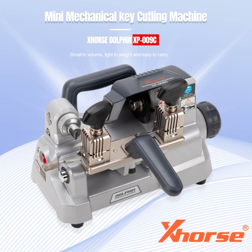 XHORSE XP0900CH DOLPHIN XC009 XP-009C Key Cutting Machine Without Battery for Single-Sided and Double-Sided Keys