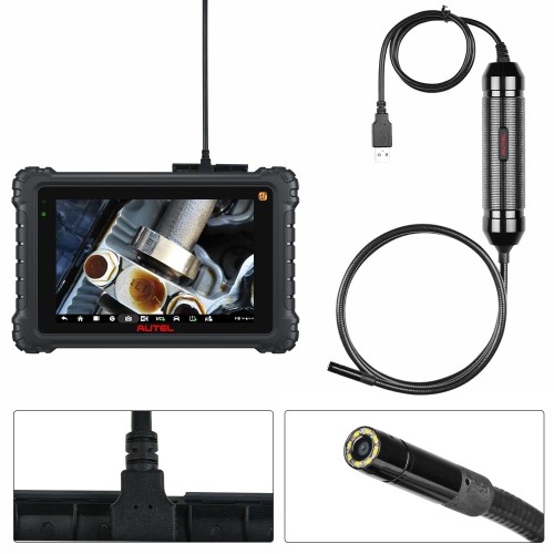 Original Autel MaxiVideo MV108S 8.5mm Digital Inspection Camera for MaxiSys Tablet Kit